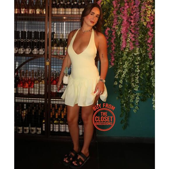 RARE!!! ZARA BLOGGER FAVE!!! Halter Dress NWT - Picture 14 of 16